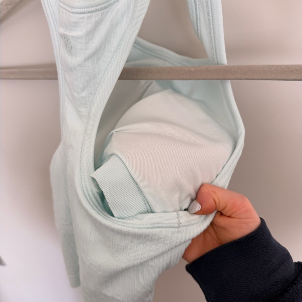 Mint Breeze Ebb to Street Cropped Racerback Tank Top - Picture 8 of 8